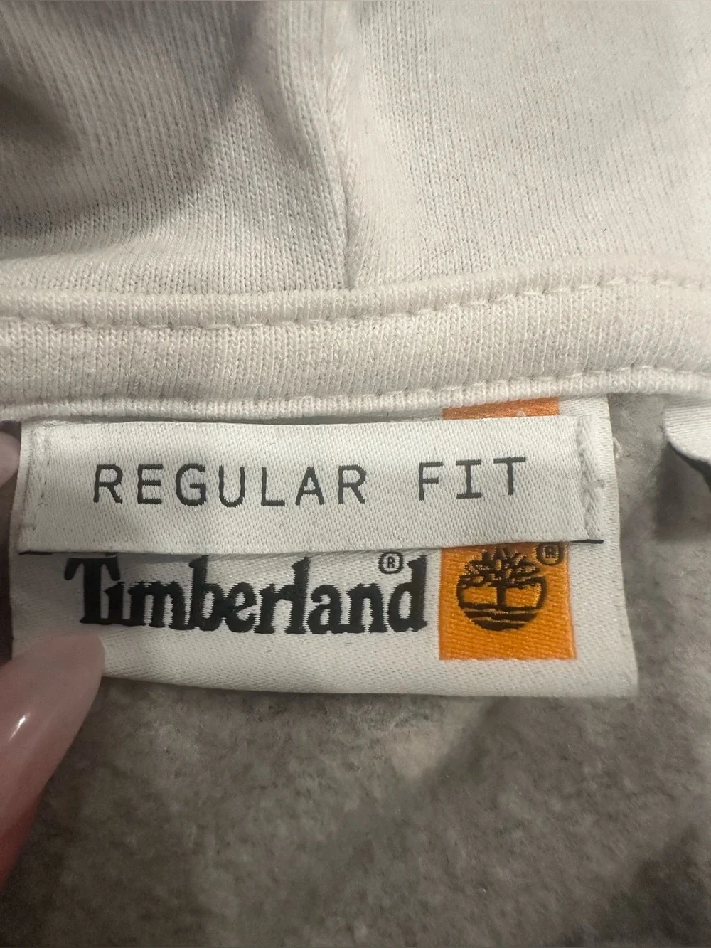 Timberland Mens Gray Pullover Hooded Sweater Size XL Regular Fit